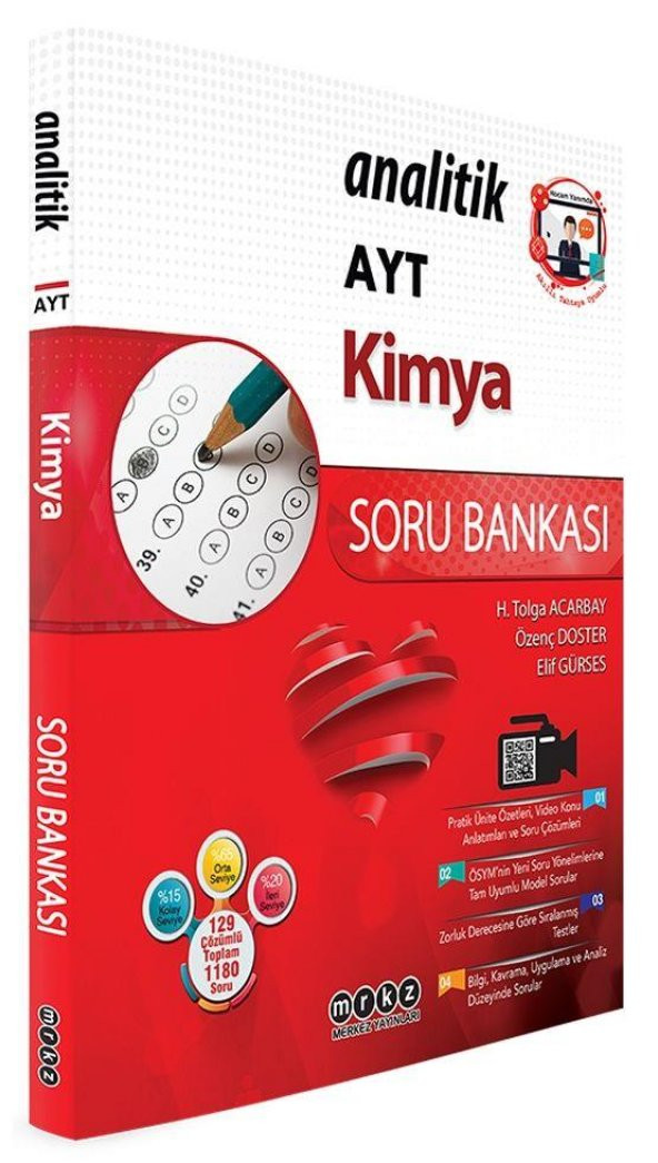 TYT Kimya Analitik Soru Bankası Merkez Yayınları