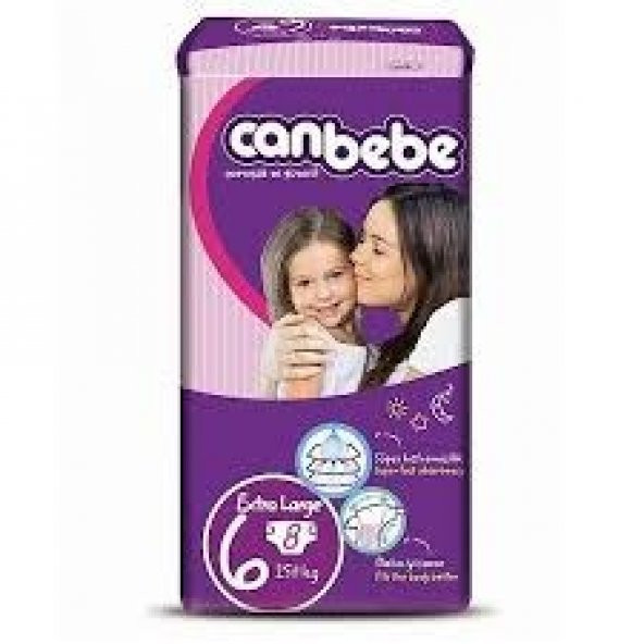 Canbebe Comfort Dry 6 Numara X Large 8 Adet