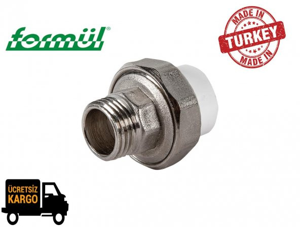 Formül PPRC Dış Dişli Oynar Başlı Rakor (ÇAP SEÇİN) - 2