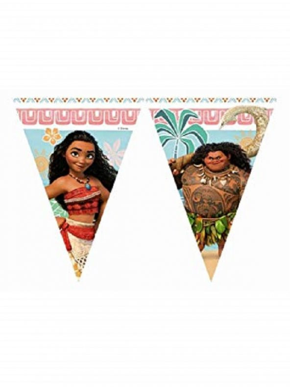 MOANA PLASTİK BAYRAK SET 2.3M