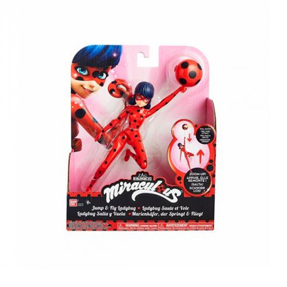 Oyuncak Zipline Ladybug Karakter Bebek