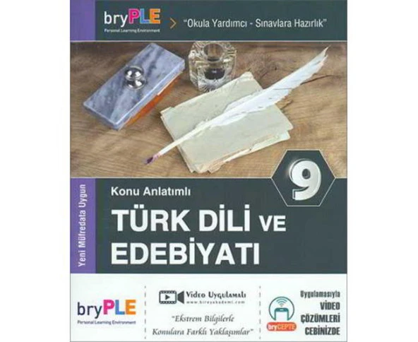 Birey Yayınları 9. Sınıf Türk Dili Ve Edebiyatı Konu Anlatımlı Ple Serisi 0922