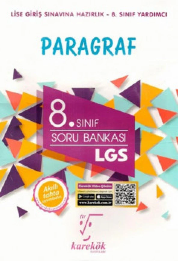 Karekök Yayınları 8. Sınıf Lgs Paragraf Soru Bankası Yni - 1