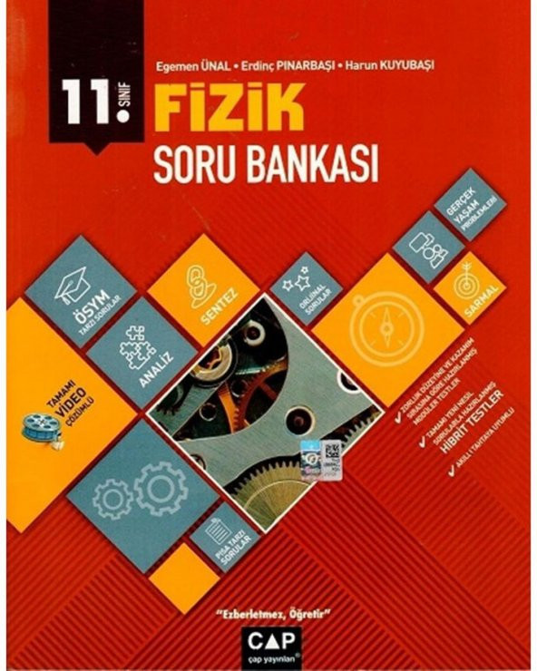 Çap 11. Sınıf Soru Bankası Anadolu Fizik - 2020