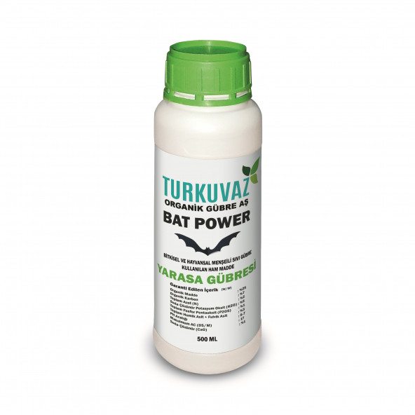 Turkuvaz Bat Power Organik Sıvı Yarasa Gübresi 500 ml. (Konsantre) - 2