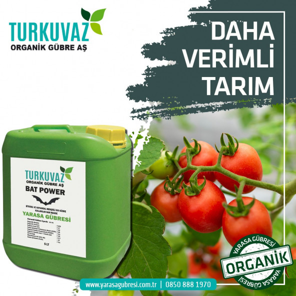 Turkuvaz Bat Power Organik Sıvı Yarasa Gübresi 500 ml. (Konsantre) - 9