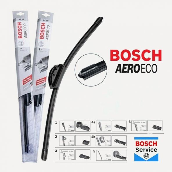 Bosch Aeroeco Ford Focus 3 2011 - 2017 Ön Muz Silecek Tk (3)