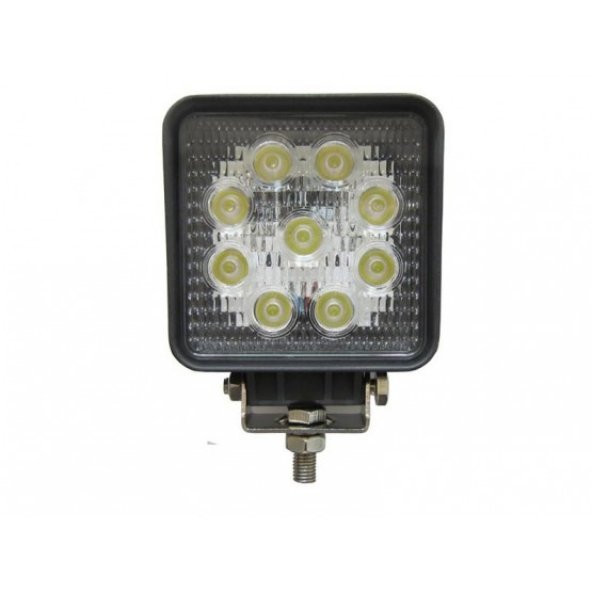 Projektör Çalışma Lambası 9 Led 12-24V. kare