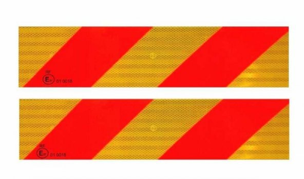 E 37 YÖNETMELİĞİ UYGUN KAMYON KASA REFLEKTÖRÜ 2 ADET KALİTELİ