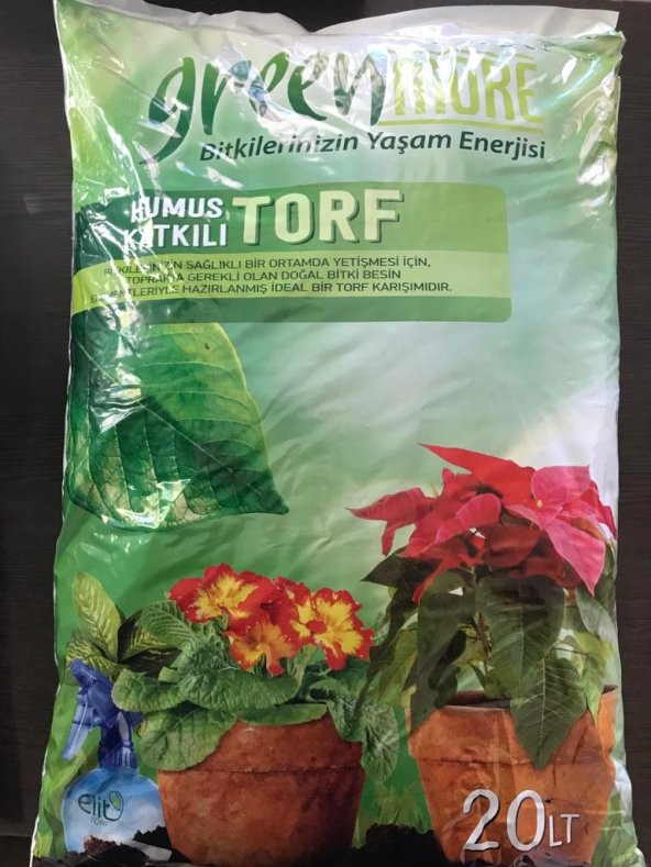 20 lt Greenmore Torf (Çiçek Toprağı)