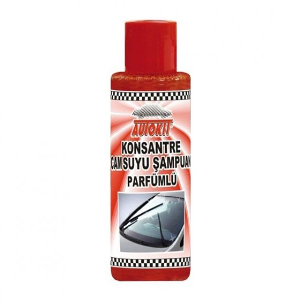 Autokit Konsantre Cam Suyu Şampuanı 50ml Parfümlü (5 Lt Suda Etkili)