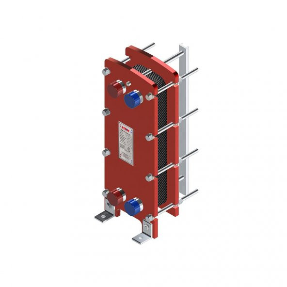 HEX09 Model Plakalı Eşanjör 400000 Kcal/H (49 Plakalı) - 2