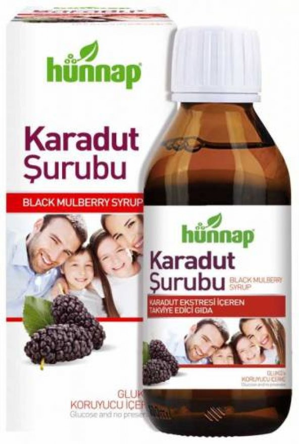Hünnap Karadut Şurubu 50 ml
