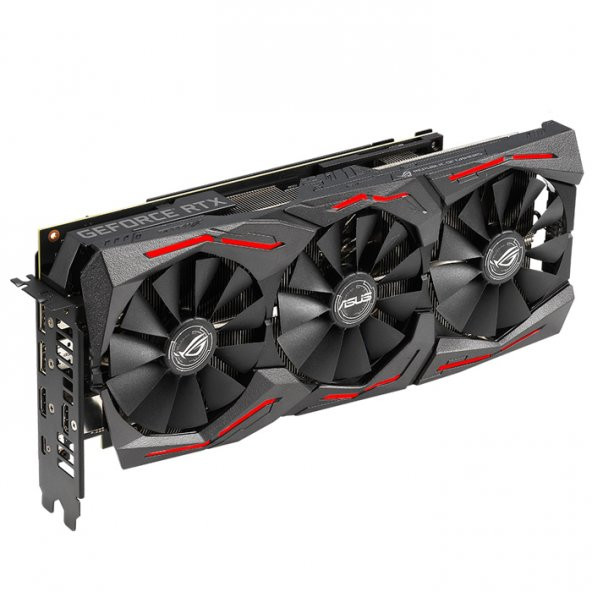 Asus Rog-Strix-RTX2060S-O8G-Gaming GeForce RTX 2060 Super 8GB GDDR6 256Bit DX12 Gaming Ekran Kartı - 2