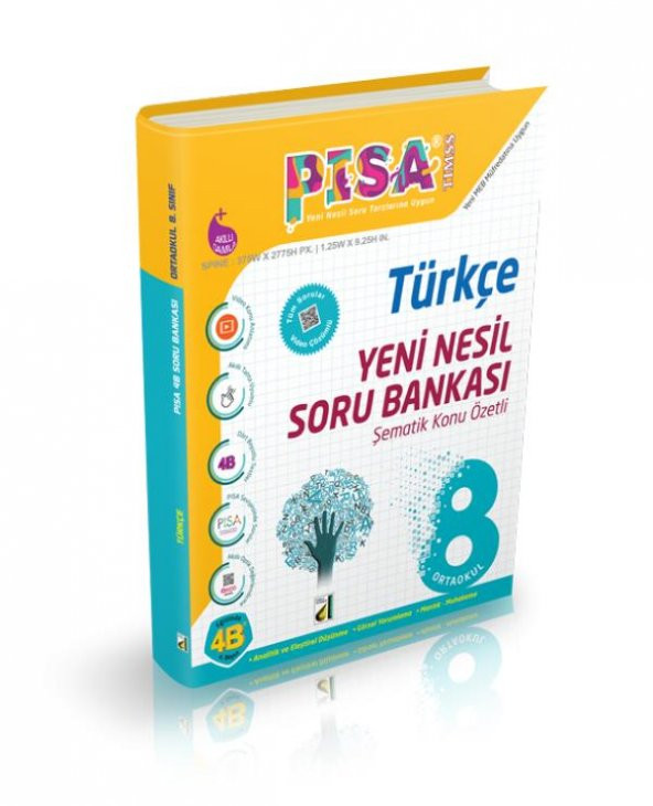 Akıllı Damla 8. Sınıf PİSA Türkçe Soru Bankası 2019