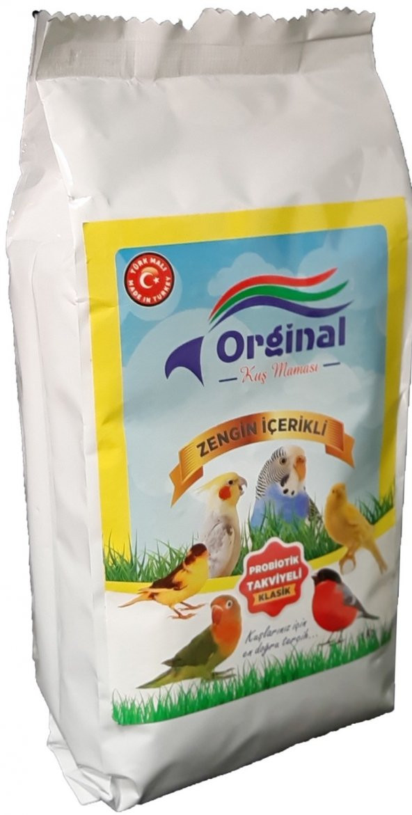 Orginal Kuş Maması Klasik 1kg Paket