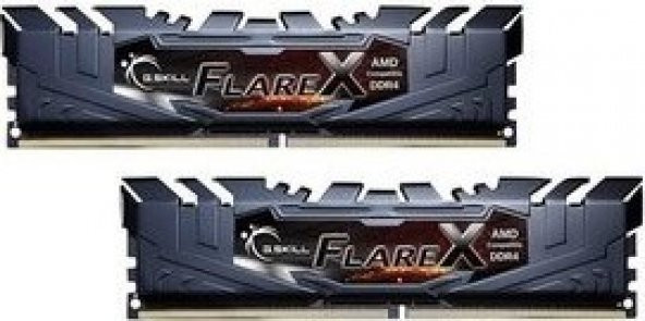 GSKILL Flare X 16GB (2x8) DDR4 3200Mhz CL16  AMD Ryzen Uyumlu 1.35V (F4-3200C16D-16GFX) - 2