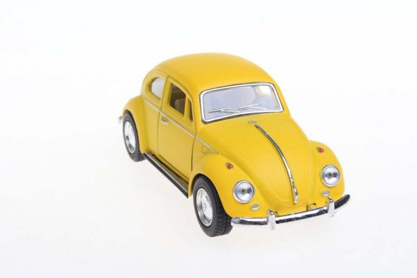 Welly Mat Volkswagen Beetle Model Araba -Sarı