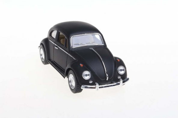 Welly Mat Volkswagen Beetle Model Araba -Siyah