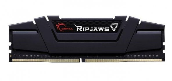 GSKILL RipjawsV 16GB DDR4 3200Mhz CL16 Tek Modül 1.35V Siyah (F4-3200C16S-16GVK)