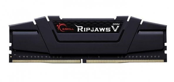 GSKILL RipjawsV 8GB DDR4 3200Mhz CL16 Tek Modül 1.35V Siyah (F4-3200C16S-8GVKB)