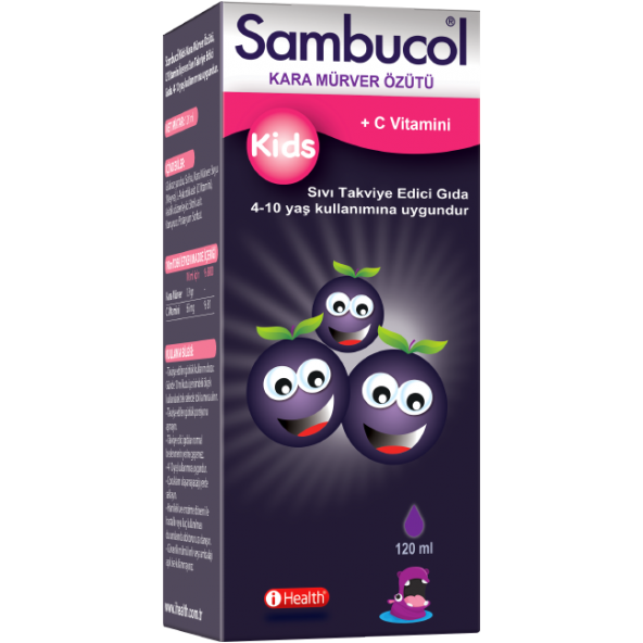Sambucol-Kids Black Elderberry Extract Şurup 120 ml - 2