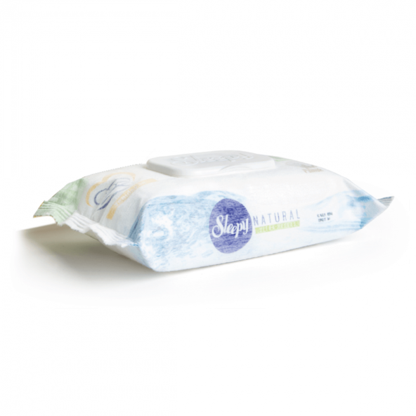 Sleepy Natural Yenidoğan Islak Pamuklu Havlu12x40 480 Yaprak - 2