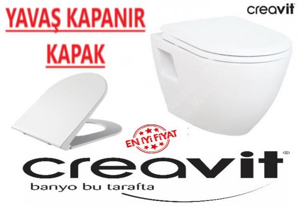Creavit GR5001 Gömme Rezervuar - TP325 Asma Klozet 5li Set YAVAŞ - 7