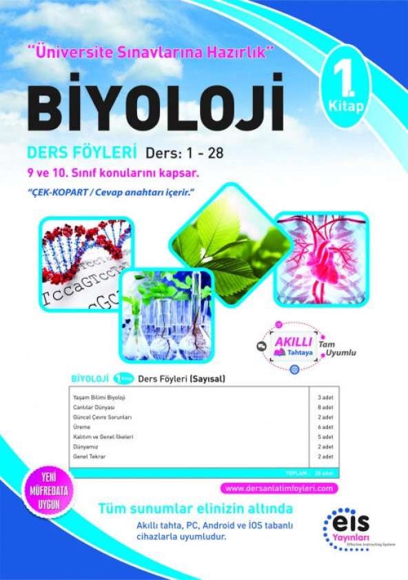 E.İ.S - DAF - Biyoloji - 1.Kitap