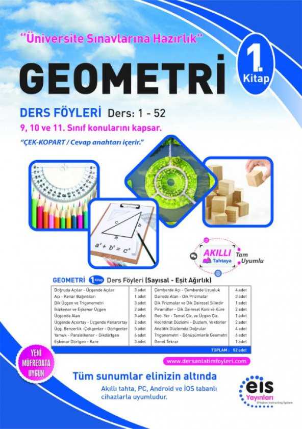 eis Yayınları Matematik Geometri Seti 5 Kitap Birarada - Resim 5
