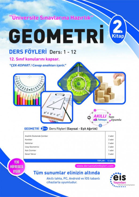eis Yayınları Matematik Geometri Seti 5 Kitap Birarada - Resim 6