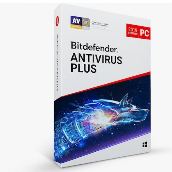 BITDEFENDER Antivirüs Plus 2019 Trk Kutu 1yıl 3kullanıcı
