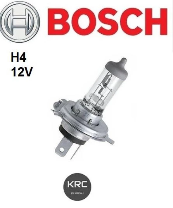 BOSCH H4 12V 55W FAR AMPULÜ 1 ADET