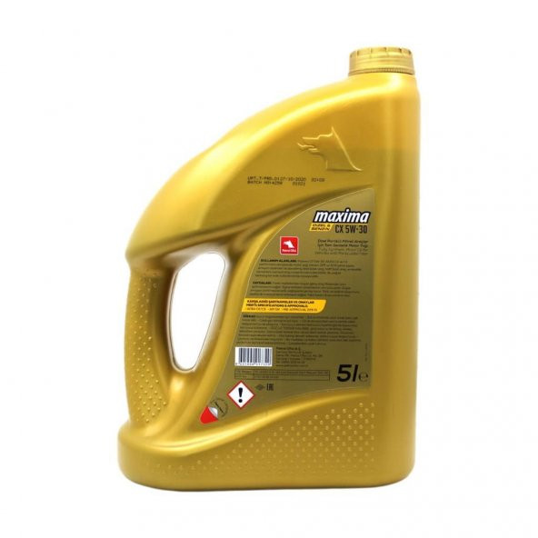 Petrol Ofisi Maxima CX 5W-30 5 Lt Tam Sentetik Partiküllü Motor Yağı - 4