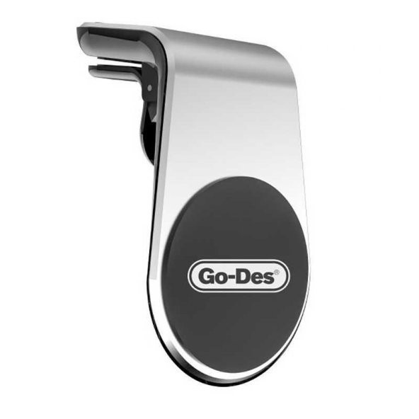 Go-Des GD-HD633 Mıknatıslı Araç İçi Tutucu-Gümüş
