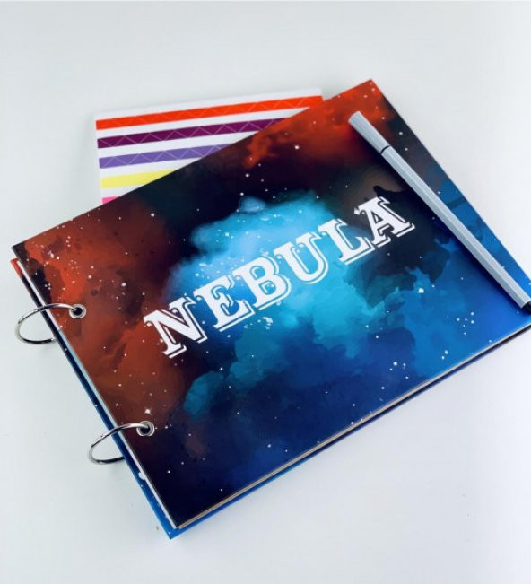 Fotoğraf Albümü Kendin Yap Özel Tasarım Nebula