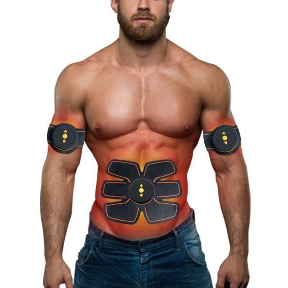 Smart Fitness Vücut Geliştirici Elektronik Karın Kası Kol Kemeri - 5