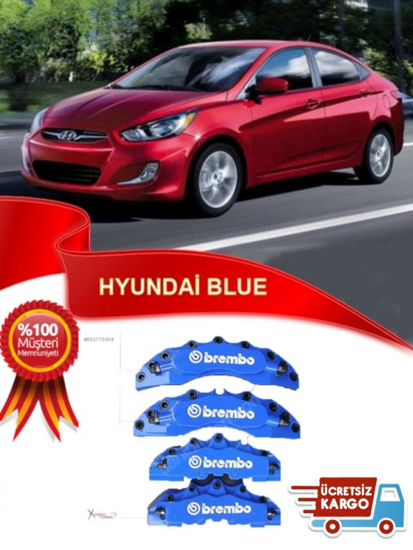 Hyundai  Kaliper Kapağı - Kapak 4Lü Renk Seçenekli - 2
