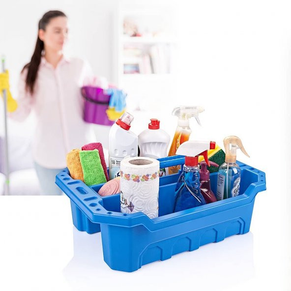 Hipaş Plastik Çok Amaçlı Takım Sepeti Siyah TK-5046 - 3