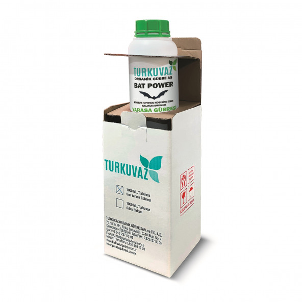 Turkuvaz Bat Power Organik Sıvı Yarasa Gübresi 1 Lt. (Konsantre)