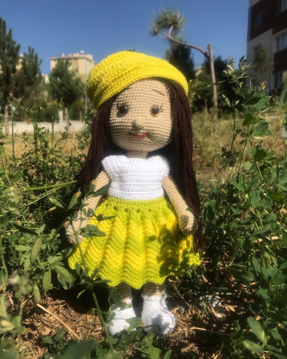 El Yapımı Amigurumi Oyuncak Bebek