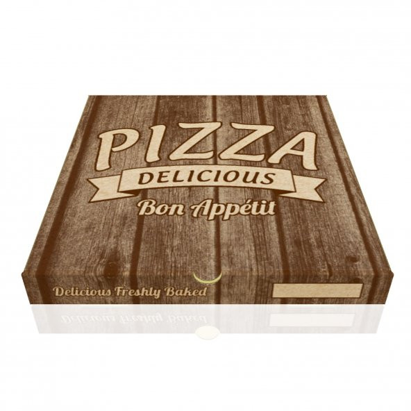 Baskısız Pizza Kutusu 30x30x4 cm (100 Adet)