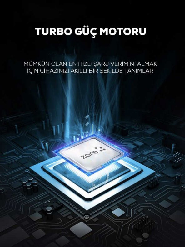 Zore ZR-C1 Type-C 2 in 1 Araç Şarj Seti - 11