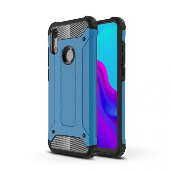 Huawei Y6 2019 Armor Hybrid Zırh Kaliteli Kılıf