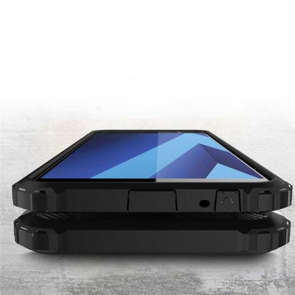Samsung Galaxy A6 Plus 2018 Armor Zırh Silikon Kılıf - 2