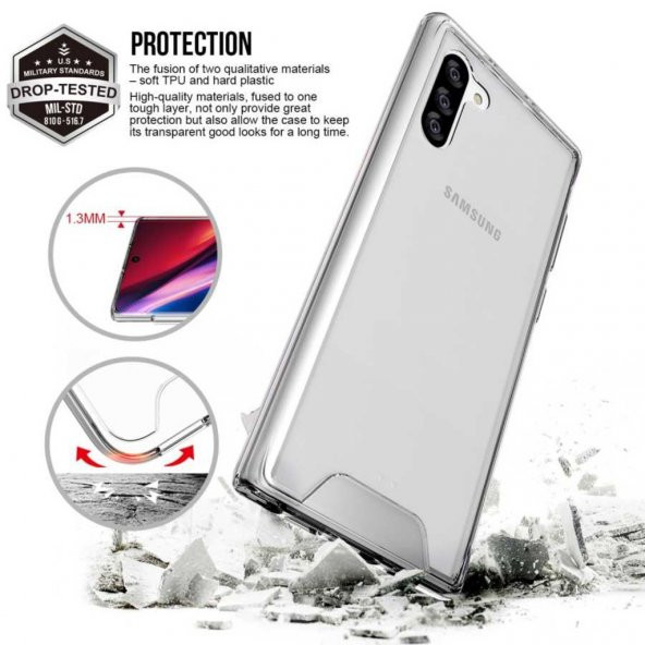 Galaxy Note 10 Kılıf Zore Gard Silikon - 3