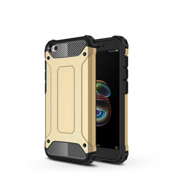 Xiaomi Redmi Go Armor Hyrbit Zırh Kılıf - 5