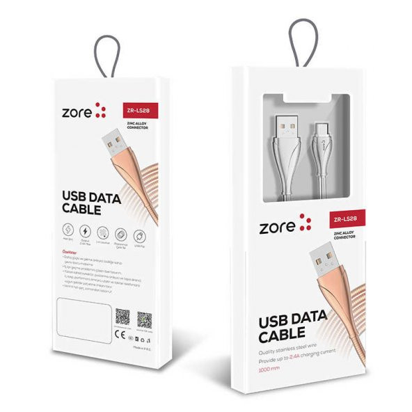 Zore LS28 Micro Usb Kablo - 4
