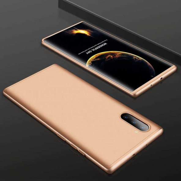 Galaxy Note 10 Kılıf Zore Kamera Korumalı 360 Tam Koruma Ays - 4