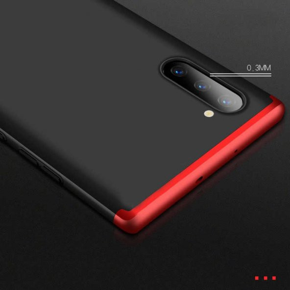 Galaxy Note 10 Kılıf Zore Kamera Korumalı 360 Tam Koruma Ays - 12